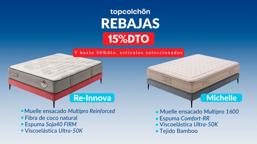 rebajas colchones